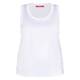 Marina Rinaldi Satin and Jersey Vest White 