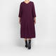 Noen Jersey Dress Burgundy 
