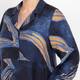 Noen Abstract Print Dress Navy