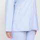 Noen Zip Up Jersey Hoodie Pale Blue
