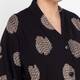 Noen Spot Print Jersey Jacket Black