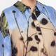 Noen Abstract Print Long Shirt Moss