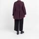 Noen Long Shirt Abstract Detail Bordeaux