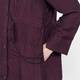 Noen Long Shirt Abstract Detail Bordeaux