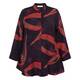 Noen Long Shirt Abstract Print Red