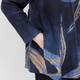 Noen Long Shirt Abstract Print Navy