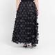 Noen Embellished Mesh Skirt Black