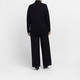 Noen Cotton Blend Polo Neck Sweater Black
