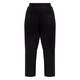 Noen Linen Pull On Trousers Black 