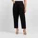 Noen Linen Pull On Trousers Black 