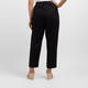 Noen Linen Pull On Trousers Black 