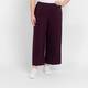 Noen Pull-On Jersey Trouser Bordeaux