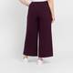 Noen Pull-On Jersey Trouser Bordeaux