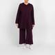 Noen Pull-On Jersey Trouser Bordeaux