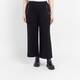 Noen Wide Leg Jersey Trousers Black