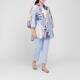 Noen Pull-On Jersey Trouser Pale Blue