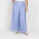 Noen Embroidered Trousers Pale Blue 