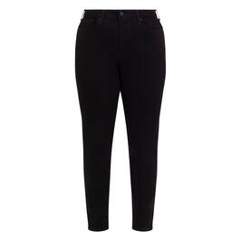 NYDJ Slim Fit Jeans Black  - Plus Size Collection