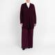 Persona By Marina Rinaldi Long Cardigan Bordeaux