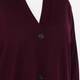 Persona By Marina Rinaldi Long Cardigan Bordeaux