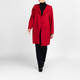 Persona by Marina Rinaldi Wool Blend Coat Red 
