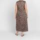 Persona by Marina Rinaldi Leopard Print Dress Optional Sleeve  