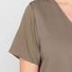 Persona by Marina Rinaldi Long Tencel Dress Khaki Green