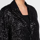 Persona by Marina Rinaldi Sequin Blazer Black 