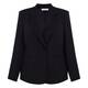 Persona by Marina Rinaldi Single Button Blazer Black