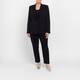 Persona by Marina Rinaldi Single Button Blazer Black