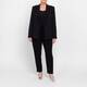 Persona by Marina Rinaldi Single Button Blazer Black