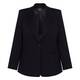 Persona by Marina Rinaldi Stretch Jersey Blazer Black 
