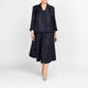 Persona by Marina Rinaldi Metallic Jacquard Jacket Navy 