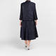 Persona by Marina Rinaldi Metallic Jacquard Jacket Navy 