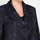Persona by Marina Rinaldi Metallic Jacquard Jacket Navy 