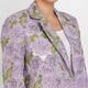 Persona by Marina Rinaldi Embroidered Floral Jacket Lavender 