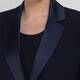 Persona by Marina Rinaldi Tuxedo Jacket Navy 