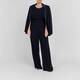 Persona by Marina Rinaldi Tuxedo Jacket Navy 