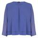 Persona by Marina Rinaldi Georgette Jacket Cornflower Blue