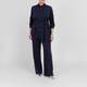 Persona by Marina Rinaldi Suedette Trousers Navy 