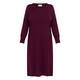 Persona by Marina Rinaldi Knitted Dress Burgundy 