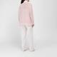 Persona by Marina Rinaldi Georgette Shirt With Flounce Light Pink 