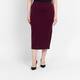 Persona by Marina Rinaldi Skirt Bordeaux