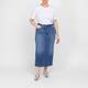 Persona by Marina Rinaldi Skirt Pale Blue