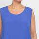 Persona by Marina Rinaldi Vest with Optional Sleeves Cornflower Blue 