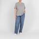 Samoon Wide Leg Jeans Light Blue 