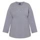 Persona Rhinestone Embellished Cotton Sweatshirt Grey 