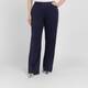 Persona by Marina Rinaldi Suedette Trousers Navy 