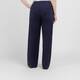 Persona by Marina Rinaldi Suedette Trousers Navy 