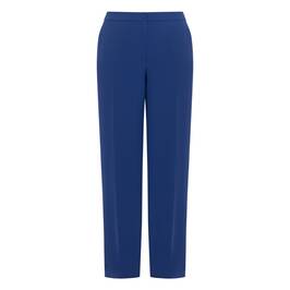 Persona by Marina Rinaldi Wide-Fit Stretch Cady Trousers Royal Blue - Plus Size Collection